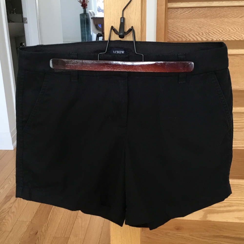 J. Crew Black Women's 100% Cotton Chino Shorts